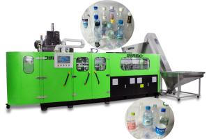 Wholesale 6 Cavity Pet Stretch Blow Forming Machine 15000BPH~9000BPH PLC Control from china suppliers