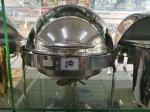Mirror Finish Stainless Steel Cookwares / Round Food Pan with Round Roll Top Lid