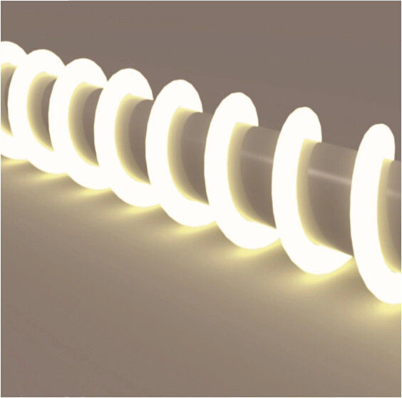 Flexible Waterproof 10m 45lm/w Led Neon Rope Light 1000*12mm