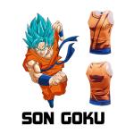 Summer Bodybuilding T Shirts For Male / Dragon Ball Z Tees Son Goku Vegeta Tops
