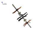 7310000729 S7310000729 ATM Parts Hyosung HCDU 5600T Paddle Wheel Shaft
