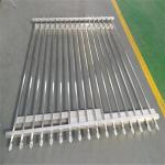 80mm Australia Wrought Iron Fence Panels 25x25mm Tubular Fence Designs