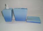 Color Changed Ceramic Bathroom Set Stoneware Gradient Ramp Color Bathroom Vanity