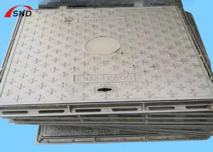Wholesale Square Heavy Ductile Iron Manhole Cover Load Bearing Grade E600 from china suppliers