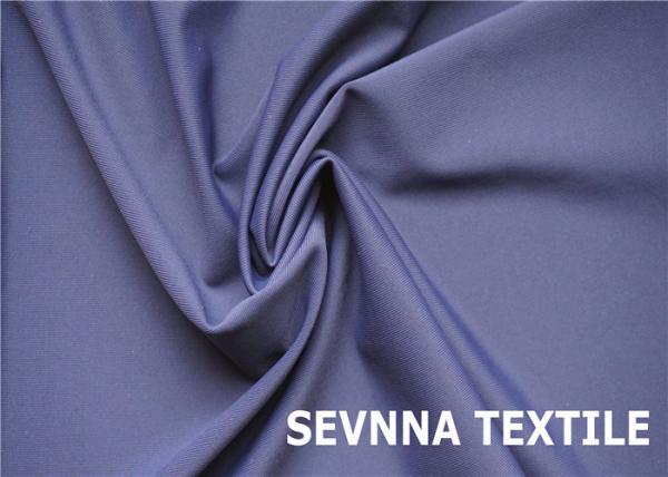 Chlorine Resistance Yoga Wear Fabric Wrinkle Free 79% Polyester With 21%