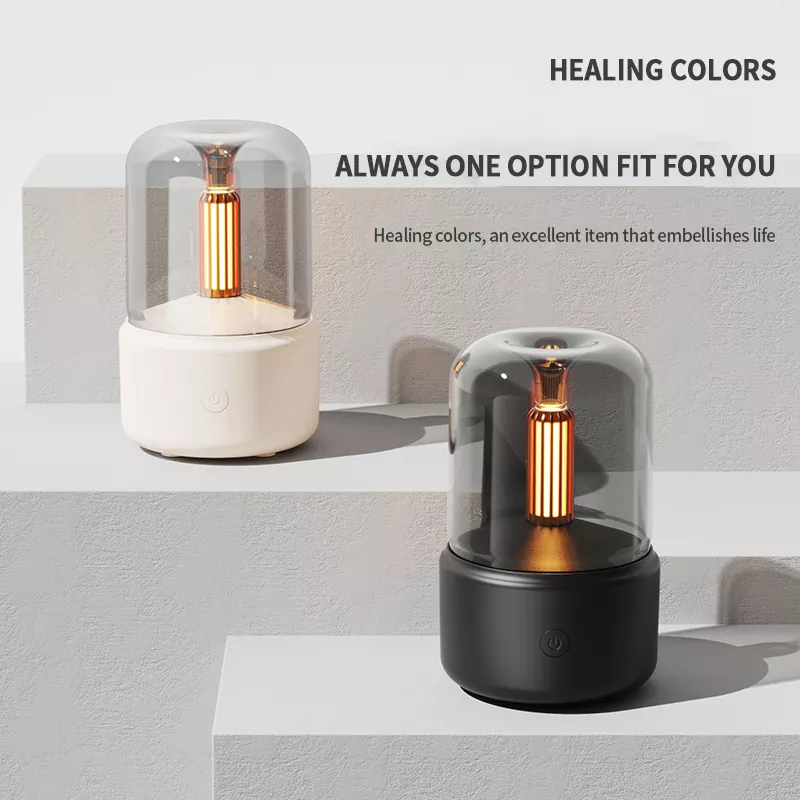 Mist Nebulizer Humidification Aromatherapy Diffuser Mini Portable Air Humidifier Diffuser With Atmosphere Light