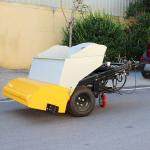 Walk Behind Asphalt Paver for Small Work in Food Shop 1690 x 1000 x 1150 mm