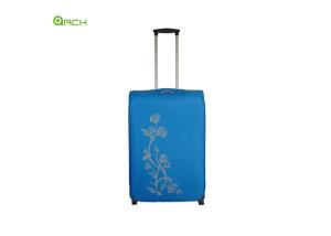 Wholesale 600D Economic Polyester Printing Soft Sided Luggage with Skate Wheels from china suppliers