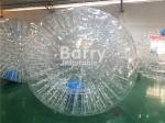 TPU / PVC Inflatable Land Zorb Ball , Clear Body Bumper Zorb Ball