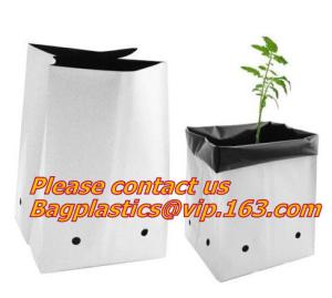 Wholesale Horticulture, Grow Bags, Hydroponics, Soil, Garden, Planter, Nursery, Pots Bag, Thickened Plastic Nursery Bags for Plant from china suppliers