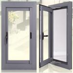 Energy Saving Aluminium Casement Windows Customized Size For Residential