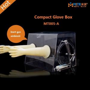 Wholesale Metallurgy Research Anaerobic Glove Box , Type A Benchtop Glove Box PMMA Material from china suppliers