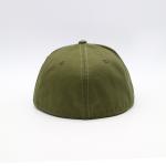 High Breathability Cotton Custom Flat Brim Snapback Cap Embroidery