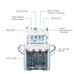 Hottest Hydro Facial cleaning machine Nubway 6 handle skin whitening shrink
