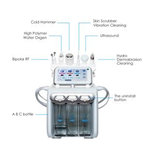 Wholesale 2019 hot Hydro Facial cleaning machine Nubway 6 handle skin whitening shrink pores hydro dermabrasion machine big sale from china suppliers