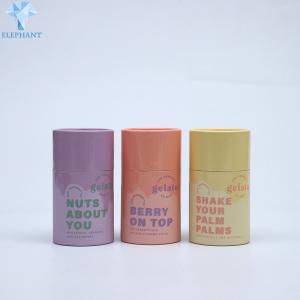 Wholesale Recyclable Tea Coffee Kraft Tubes Packaging Brown CMYK Printing from china suppliers