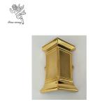 Pale Gold Coffin Swing Handle African Style Abs Pp Plastic Material