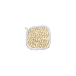 Wholesale 10x10 cm Natural Sisal Bath Scrubber Square Body Exfoliating Pad from china suppliers