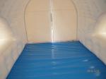 Outdoor sealed tent inflatable camping on beach