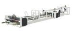 Corrugated Carton Folding Gluing Machine, Carton Box Folder + Gluer
