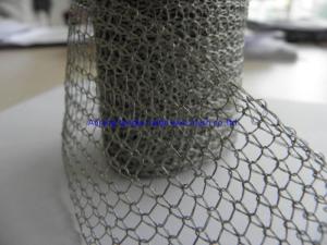 Wholesale Metallic Stainless Steel Woven Wire Mesh Crochet Weaving 0.018-2.03mm Wire Diameter from china suppliers