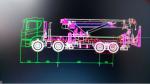 60T Rotary Crane for Heavy Duty Truck Chassis,Heavy Crane arm for truck