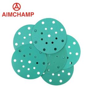 Wholesale 6 Inch Hook And Loop Sanding Pads Abrasive Tools Car Sanding Sandpaper from china suppliers