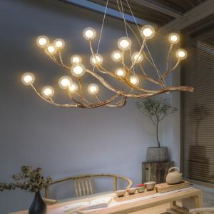 Wholesale Living room Bedroom Wooden Tree Branch decorative lustre pendant home Chandelier lighting( WH-CI-107) from china suppliers
