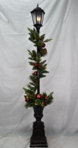 Wholesale 5FT Pre Lit Christmas Lamp Post Tree With 50 LED Bulbs from china suppliers