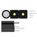 Indoor Outdoor FTTH Fiber Optic Cable 1650nm Soft Easy To Deploy