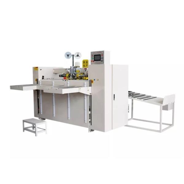 Semi Automatic High Speed Carton Box Corrugated Paperboard Stitching Machine for