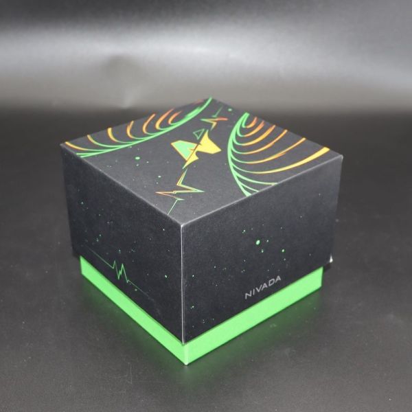 Spot UV Printing Custom Watch Packaging Box 12.5x12.5x10.5CM