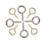 6 Inch Wood Screw Thread Eye Bolts Wind / Weather Resistant Architectural