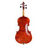 Fengling Full Size Flamed Solid Wood Violin Handmade for Beginner Student grade