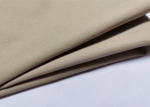 Wholesale Cotton Yarn Carded Plain Dyed CVC Twill Fabric Washable Workwear Use from china suppliers