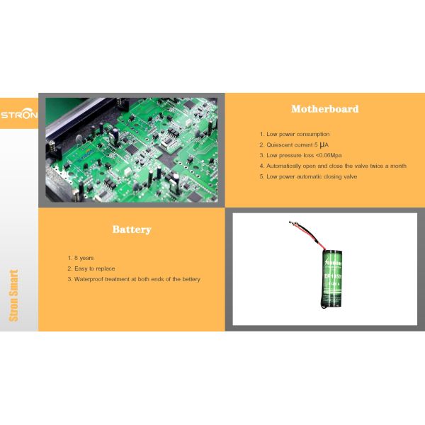 1/2 Inch Split Keyboard Prepaid Water Meter with 7.8l/h Flow Rate and Refusal Tendering
