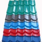 JIS AISI Galvanized Corrugated Metal Roofing Sheets 0.22mm Color Coated