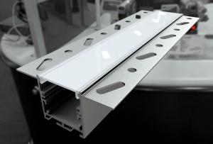 Wholesale 75*35mm Square LED Plaster Profile Anodized Aluminum Alloy Drywall LED Channel from china suppliers