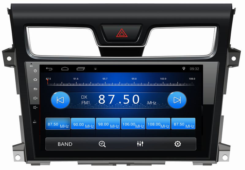 Ouchuangbo car multimedia stereo android 8.1 for Nissan Teana 2013-2015 support gps navi radio steering wheel control.
