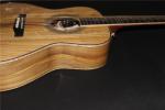 AAAA all Solid imported olive wood OM body custom guitar acoustic electric
