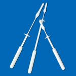Nylon Flocked Nasopharyngeal Swab Portable For PCR Rapid Detection