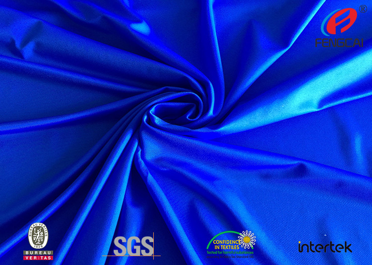 Warp Knitting Polyester Spandex Fabric Four Way Stretch Lycra Fabric UPF50