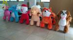 Hansel amusement games coin operated children ride on stuffed animals