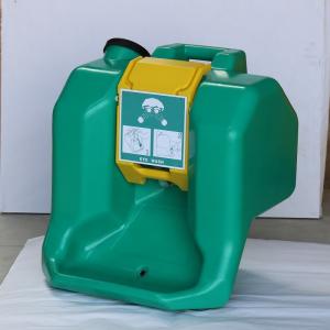 Wholesale 15 minutes Bright green Emergency portable eyewash station/ 60L eye washer, Gravity Fed Eyewash similar to HAWS from china suppliers