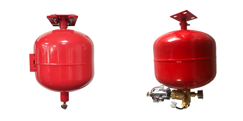 Self-Contained Cabinet Fire Suppression Unit with Integrated FM200 System and Jet Time