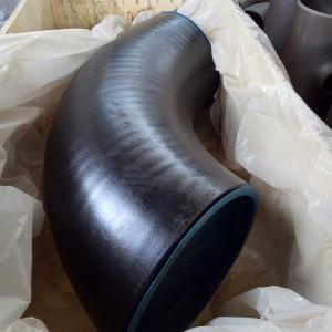 Wholesale B16.9 STD MS Butt Welded Pipe Fittings 1.5D Long Radius 90 Degree Bend ASME A234 SCH 40 from china suppliers