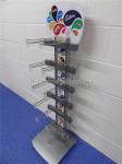 Freestanding Metal Chocolate Sweet Display Stand 12 Hooks For Snacks Store