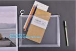 Promotional stationery set PVC bag pencil set, zipper office stationery pouch