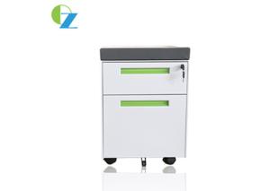 Wholesale A4/F4 Steel Mobile Pedestal File Cabinet , Office Storage Cabinet With Cushion from china suppliers