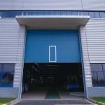 40mm Polyurethane Foam Industrial Warehouse Sectional Loading Dock Roll Up Doors